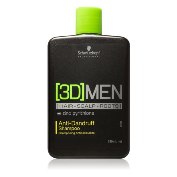 [3D]MEN Anti-Dandruff Korpásodás elleni hajsampon 250ml