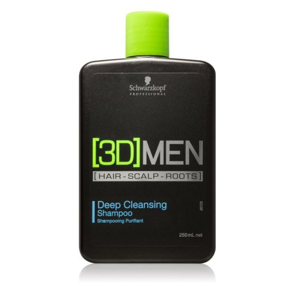 [3D]MEN Deep Cleansing Mélytisztító hajsampon 250ml