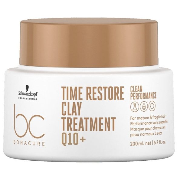 Bonacure Q10+ TIME RESTORE hajpakolás 200 ml