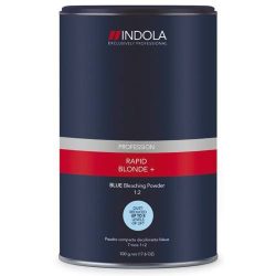   INDOLA Rapid Blond+/Compact Kék Porzásmentes Szőkítőpor 450g