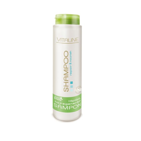 GOLDEN GREEN VitaLine Tápláló hajregeneráló sampon 250ml
