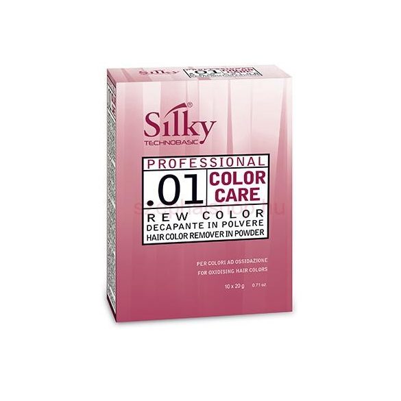 Silky REW COLOR - kozmetikai szín leszedő por 10x20 g