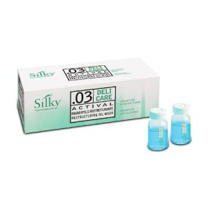 Silky Deli Care Actival rost erősítő olaj ampulla száraz, töredezett hajra, 10x10 ml