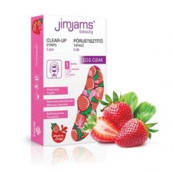   JimJams Beauty Pórustisztító tapasz 3db/doboz - epres design