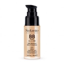   Solanie BB krém hialuronsavval és fényvédővel SPF15 - világos 30ml Cikkszám: SO10922