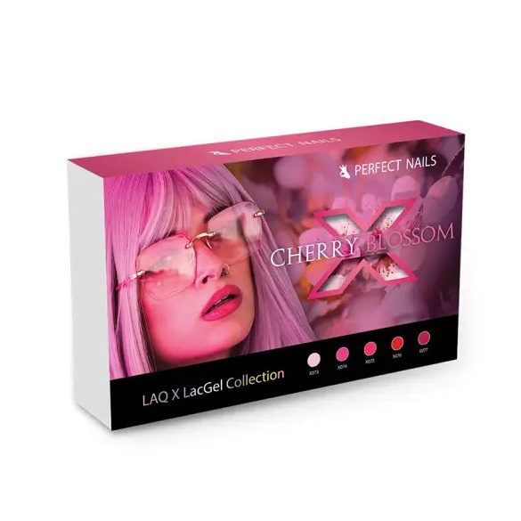 LacGel LAQ X -Cherry Blossom Kollekció 5x8ml