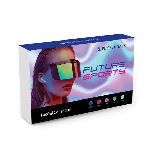 LacGel - Future Sporty gél lakk Kollekció 5x8ml 