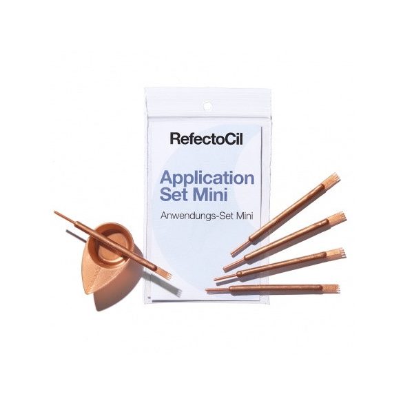 RefectoCil mini applikátor szett - rózsa arany 1db