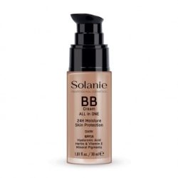   Solanie BB krém hialuronsavval és fényvédővel SPF15 - sötét 30ml Cikkszám: SO10924