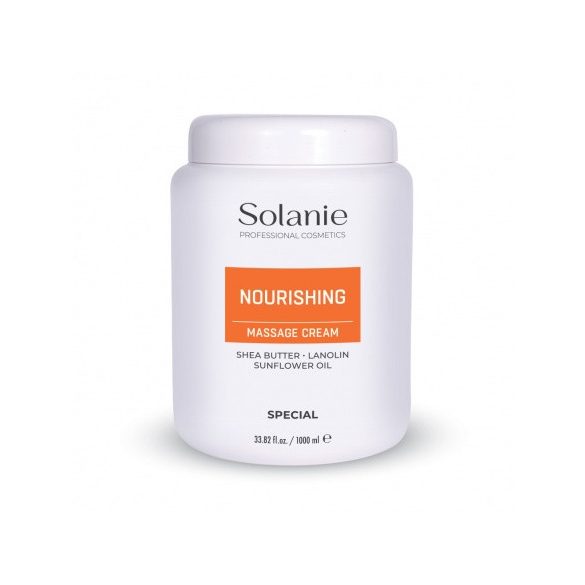 Solanie Mélytápláló masszázs krémgél 1000ml Cikkszám: SO23005