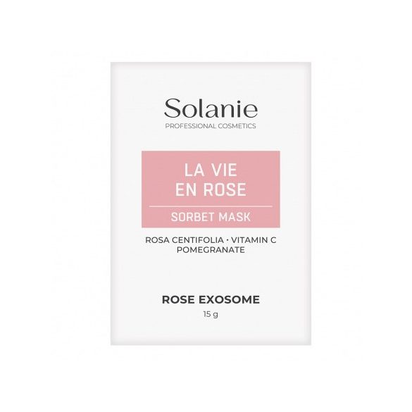 Solanie La Vie En Rose Sorbet maszk 15gr Cikkszám: SO24009