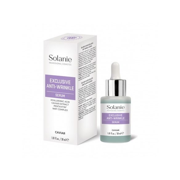 Solanie Kaviár Exkluzív Ránctalanító szérum 30ml Cikkszám: SO30601