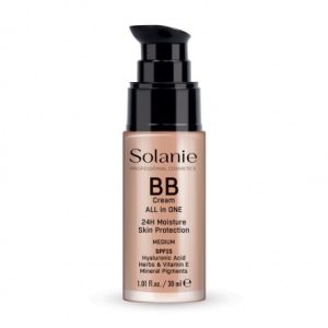 Solanie BB krém hialuronsavval és fényvédővel SPF15 - médium 30ml Cikkszám: SO10923